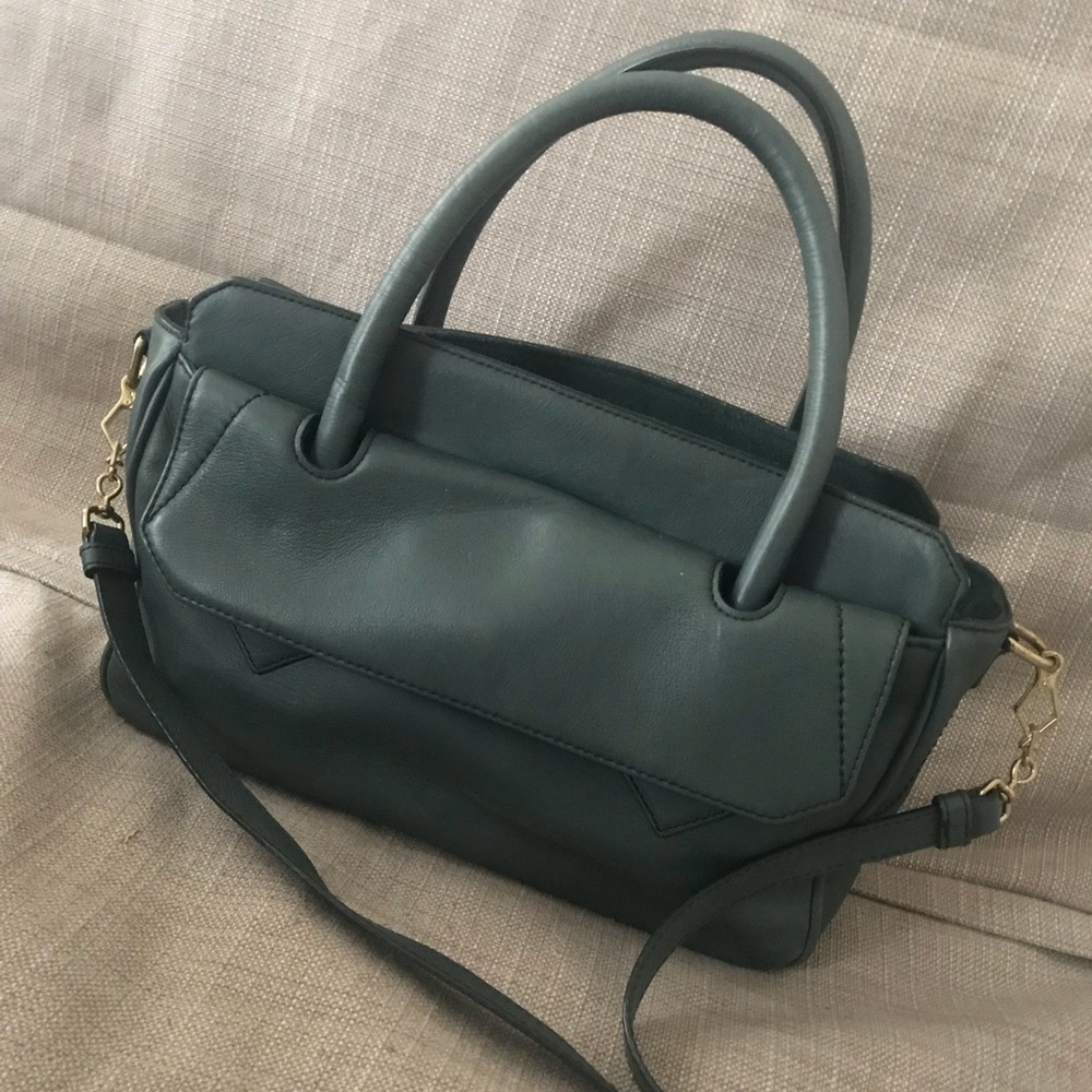 J. Crew Leather Handbag with dust bag